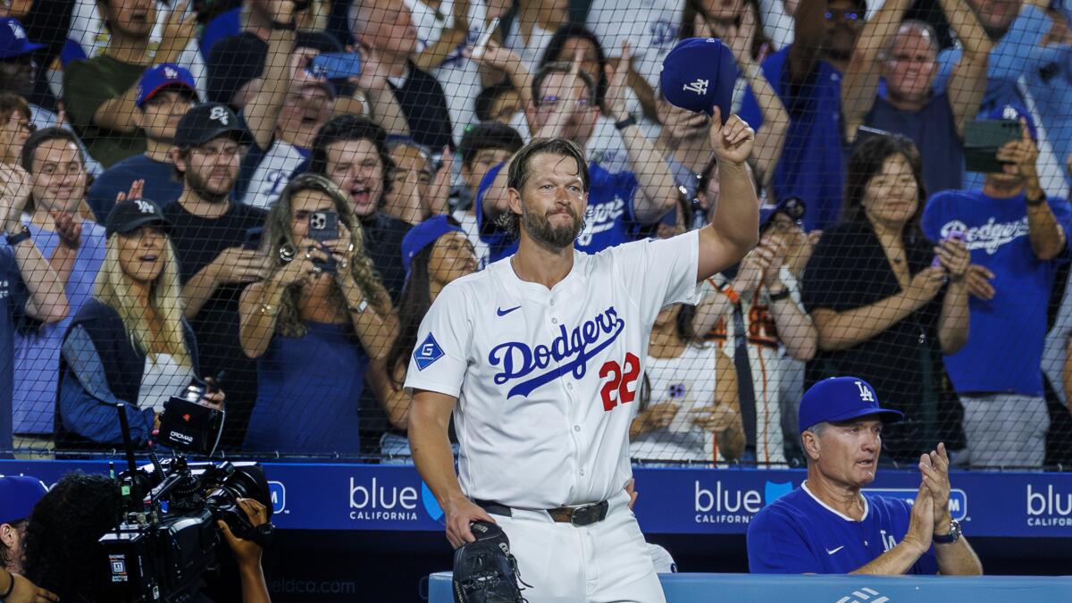 Commentary: Clayton Kershaw was always at the heart of the Dodgers' franchise revival